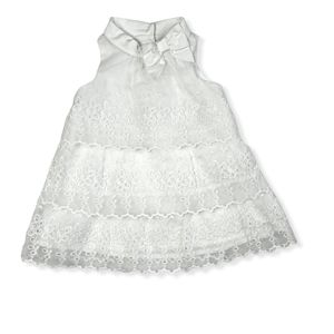 Janie and Jack white formal dress